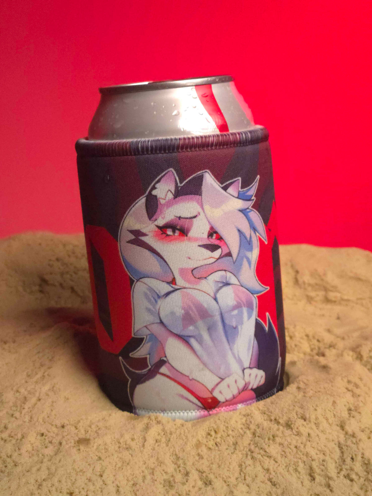 Hot Summer Looona Babe V2 Koozie
